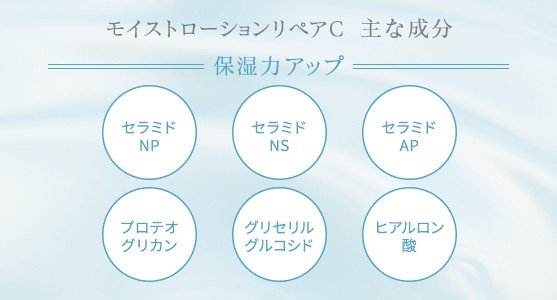 保湿力アップ）リコプロフェイスケア インプルーヴ モイストローション リペアCの主な成分